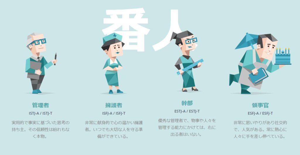 分析家 外交官 番人 探検家 超当たる性格診断テスト 16personalities をやってみました Bluestar Watch